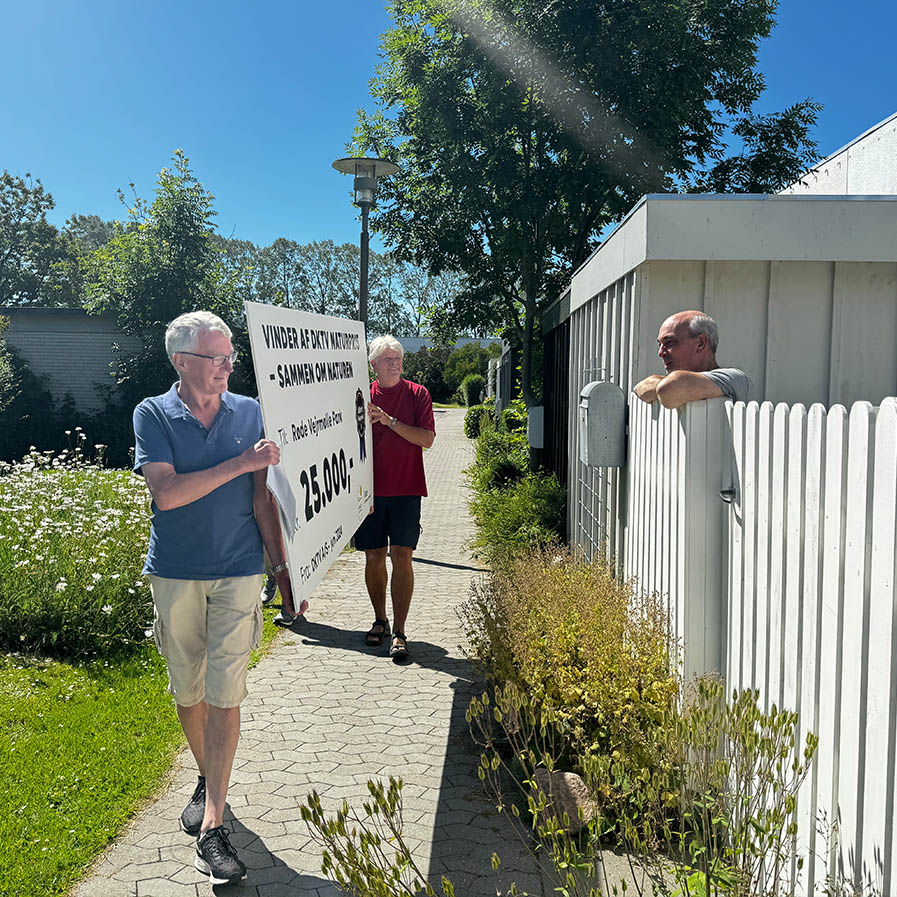 Naturpris Vinder 2024 Røde Vejrmølle Park Gavecheck