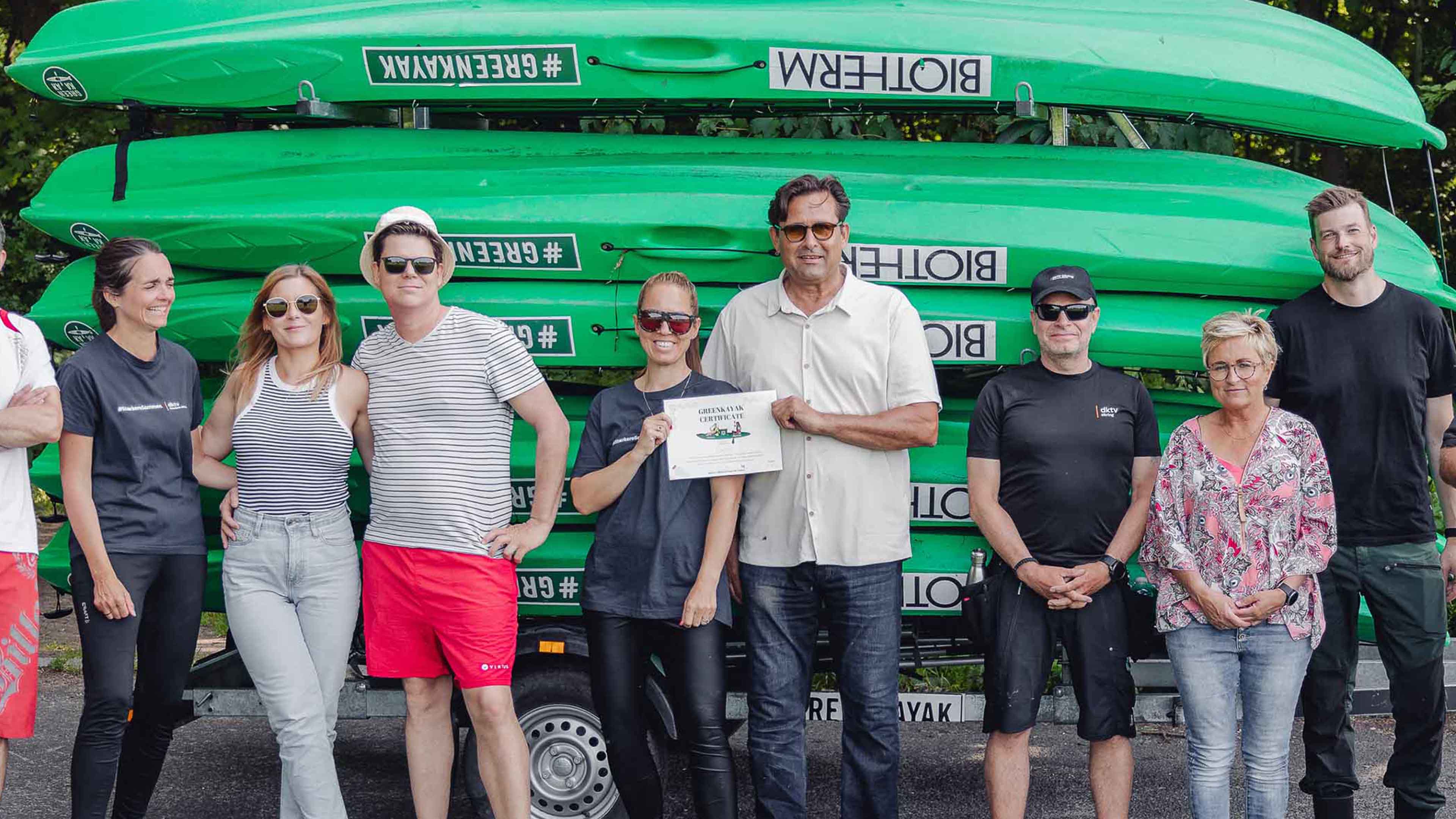 Green Kayak Fællesbillede