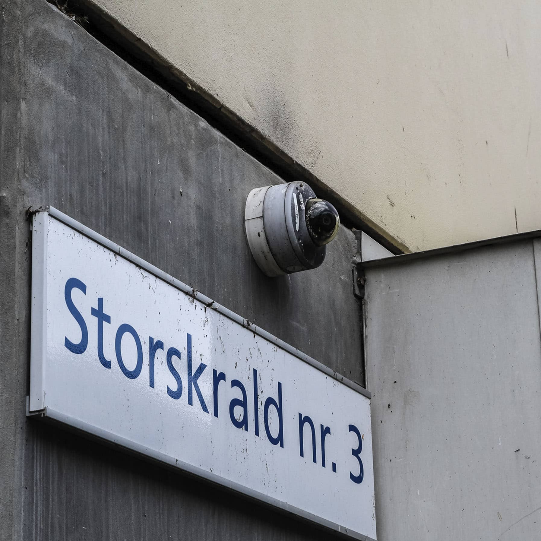 Skrald Overvågning Gård Video Fællesareal