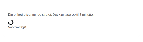 DKTV registreringsside Step 2