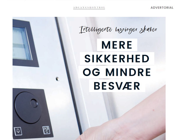 Artikel Oktober 2021 Mere Sikkerhed Og Mindre Besvær