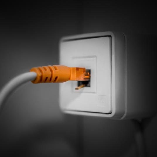 Pds Stik Netvaerkskabel Tilslutning Mobil