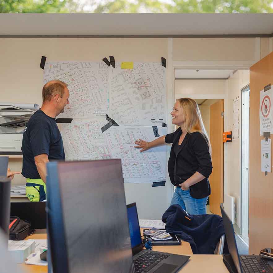 Projektleder Og Tekniker Planlægning