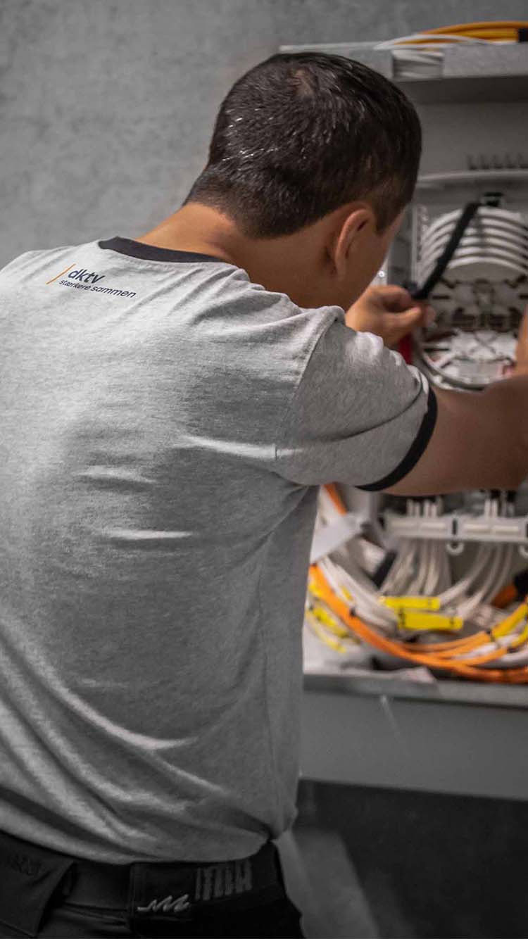 Teknisk Installation Fiberskab Mobil