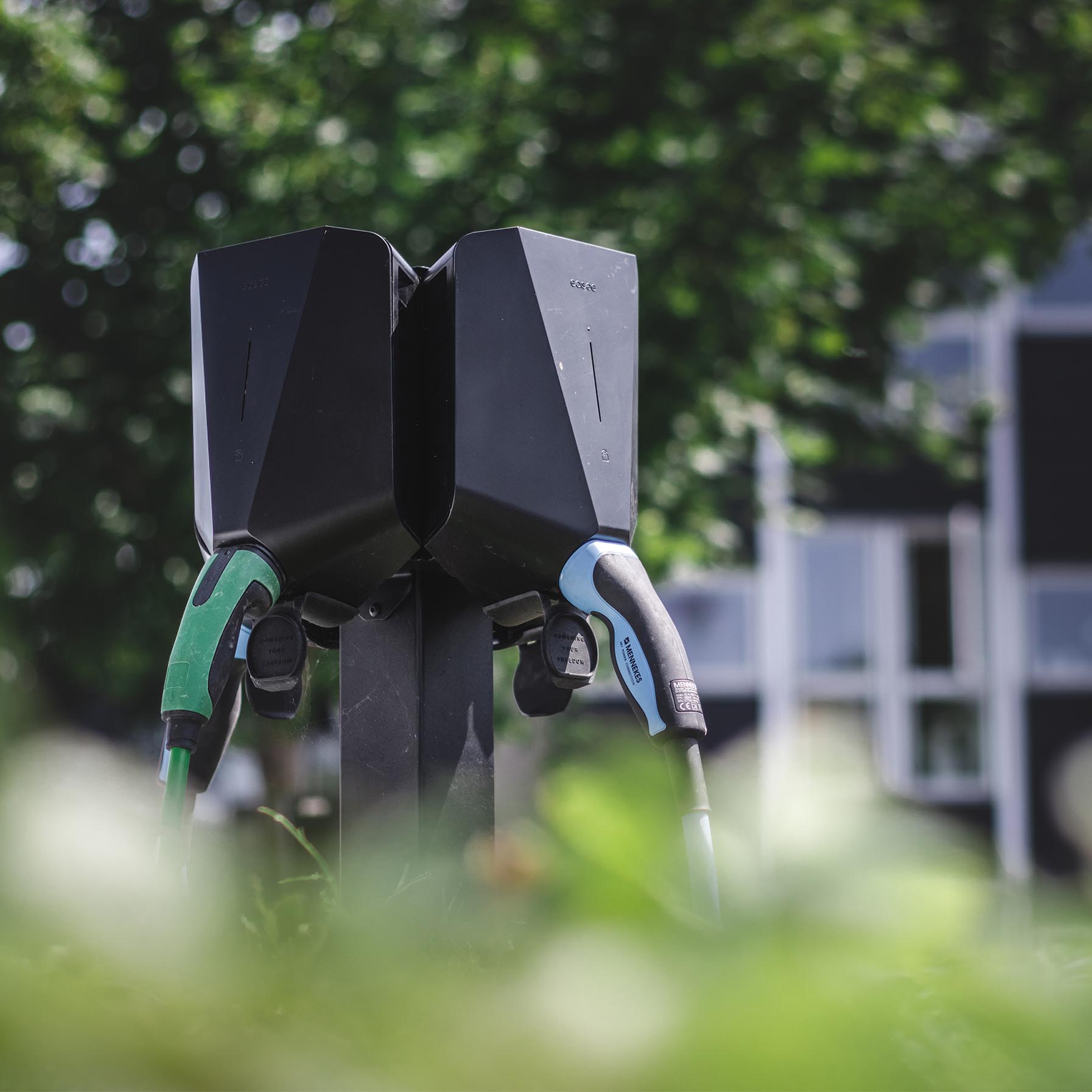 Elbillader Easee I Boligforening