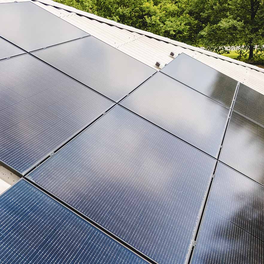 Solceller På Egne Tage